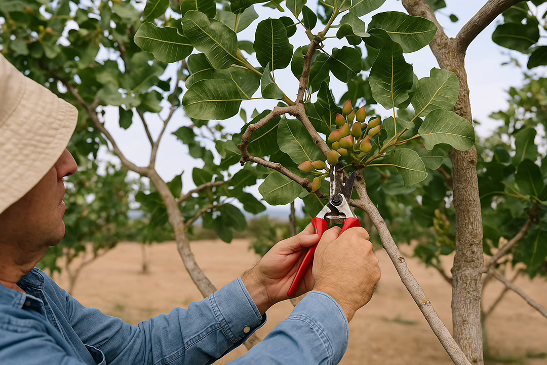 ¿Cuándo y cómo podar el pistachero? La guía práctica que todo agricultor necesita